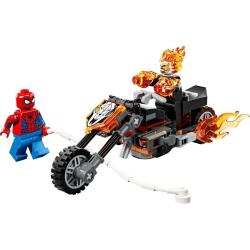 Lego MARVEL Spiderman vs. Ghost Rider na motorce 76335 (stavebnice)