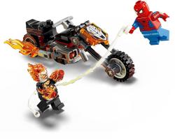 Lego MARVEL Spiderman vs. Ghost Rider na motorce 76335 (stavebnice)