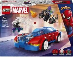 LEGO MARVEL Spidermanovo auto a Venom Zelený goblin 76279 (stavebnice)