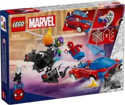 LEGO MARVEL Spidermanovo auto a Venom Zelený goblin 76279 (stavebnice)