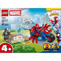 Lego MARVEL Spidey na motorce vs. Rhino 11206 (stavebnice)