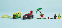 Lego MARVEL Spin, Electro a honička s dinosauřím vozidlem 11198 (stavebnice)
