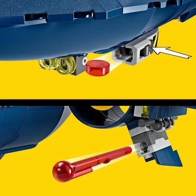 Lego MARVEL Tryskáč X-Men X-Jet 76281 (stavebnica)
