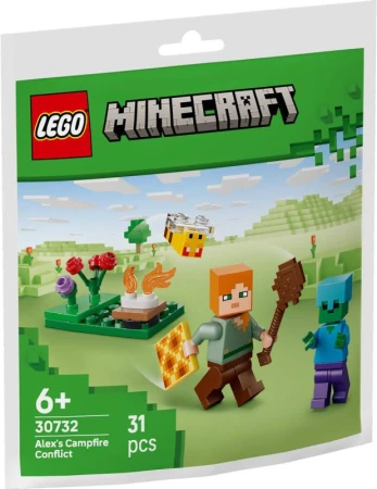 Lego MINECRAFT Alex a konflikt u táboráku 30732 (stavebnice) Lego MINECRAFT Alex a konflikt u táboráku 30732 (stavebnice)