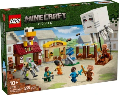 Lego MINECRAFT Balón ďas a útok na vesnici 21273 (stavebnice) Lego MINECRAFT Balón ďas a útok na vesnici 21273 (stavebnice)