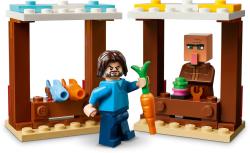 Lego MINECRAFT Balón ďas a útok na vesnici 21273 (stavebnice)