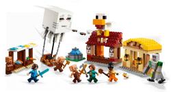 Lego MINECRAFT Balón ďas a útok na vesnici 21273 (stavebnice)