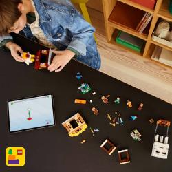 Lego MINECRAFT Balón ďas a útok na vesnici 21273 (stavebnice)