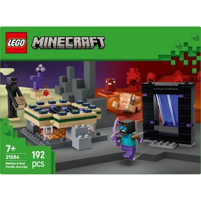 Lego MINECRAFT Cesta portálem do Netheru a Endu 21584 (stavebnice)