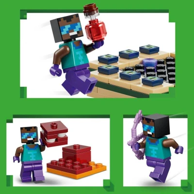 Lego MINECRAFT Cesta portálem do Netheru a Endu 21584 (stavebnice)