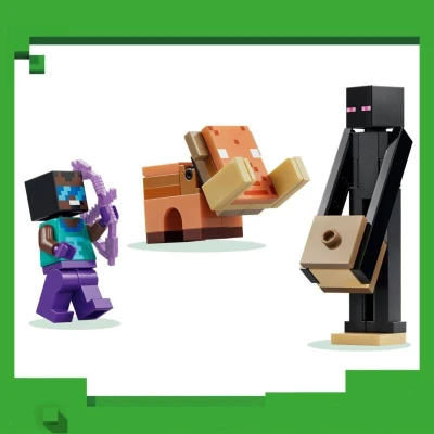 Lego MINECRAFT Cesta portálem do Netheru a Endu 21584 (stavebnice)