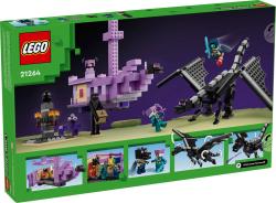 Lego MINECRAFT Drak z Enderu a loď z Endu 21264 (stavebnice)