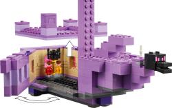 Lego MINECRAFT Drak z Enderu a loď z Endu 21264 (stavebnice)