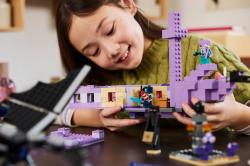 Lego MINECRAFT Drak z Enderu a loď z Endu 21264 (stavebnice)