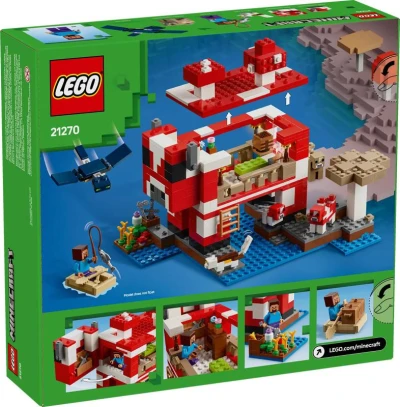 Lego MINECRAFT Krávomůrčí domek 21270 (stavebnice)