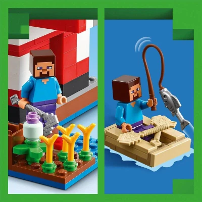 Lego MINECRAFT Krávomůrčí domek 21270 (stavebnice)