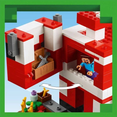 Lego MINECRAFT Krávomůrčí domek 21270 (stavebnice)