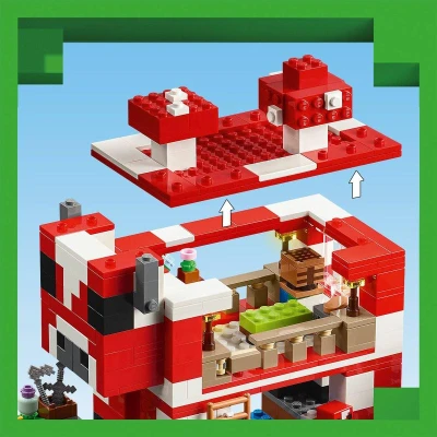Lego MINECRAFT Krávomůrčí domek 21270 (stavebnice)