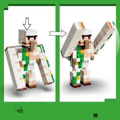 Lego MINECRAFT Kuřecí žokej a útok v poušti 21592 (stavebnice)