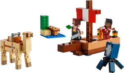 Lego MINECRAFT Plavba na pirátské lodi 21259 (stavebnice)