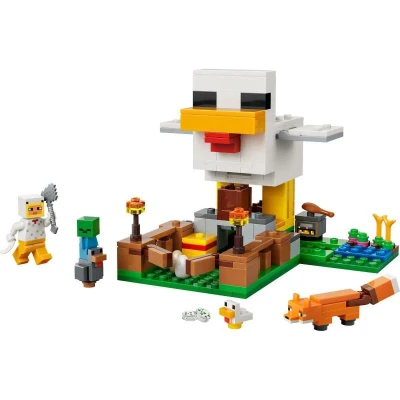 Lego MINECRAFT Slepičí farma 21585 (stavebnice)