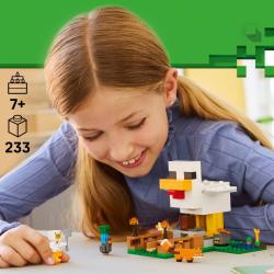 Lego MINECRAFT Slepičí farma 21585 (stavebnice)