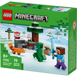 Lego MINECRAFT Steve a dobrodružství v tajze 21583 (stavebnice)