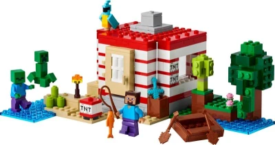 Lego MINECRAFT TNT Dům v džungli 21275 (stavebnice)