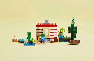 Lego MINECRAFT TNT Dům v džungli 21275 (stavebnice)