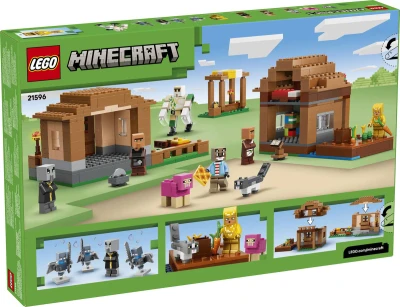 Lego MINECRAFT Útok Mága na vesnici 21596 (stavebnice)