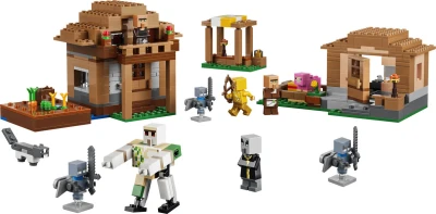 Lego MINECRAFT Útok Mága na vesnici 21596 (stavebnice)