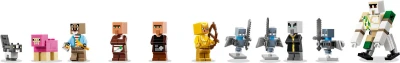 Lego MINECRAFT Útok Mága na vesnici 21596 (stavebnice)