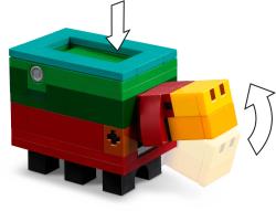 Lego MINECRAFT Zahrada s rozkvetlými třešněmi 21260 (stavebnice)