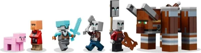 Lego MINECRAFT Základna plenitelů a Ničitel 21278 (stavebnice)
