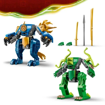 Lego NINJAGO Jay a boj v dračím robotickém obleku 71853 (stavebnice)