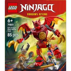 Lego NINJAGO Kaiův bojový balíček s dračím oblekem 71851 (stavebnice)