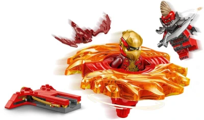 Lego NINJAGO Kaiův dračí Spinjitzu spinner 71823 (stavebnice)