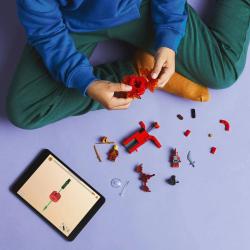Lego NINJAGO Kaiův dračí Spinjitzu spinner 71823 (stavebnice)