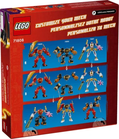 Lego NINJAGO Kaiův živelný ohnivý robot 71808 (stavebnice)