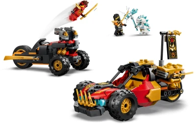 Lego NINJAGO Kombinovatelná vozidla Kaie a Colea 71864 (stavebnice)