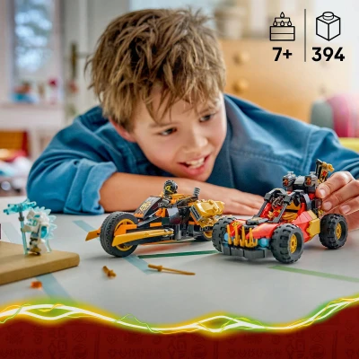 Lego NINJAGO Kombinovatelná vozidla Kaie a Colea 71864 (stavebnice)