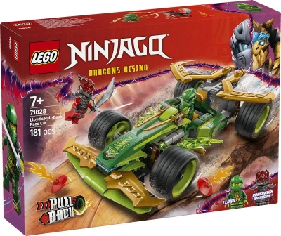 Lego NINJAGO Lloydovo závodní auto zpětný chod 71828 (stavebnice)
