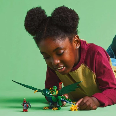 Lego NINJAGO Lloydův zelený lesní drak 71829 (stavebnice)