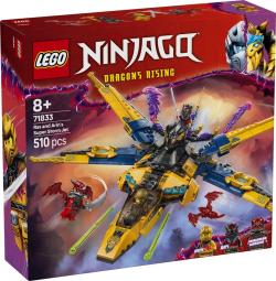 Lego NINJAGO Ras, Arin a superbouřkové letadlo 71833 (stavebnice)