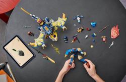Lego NINJAGO Rogue a robotický dračí jezdec 71843 (stavebnice)