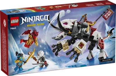 Lego NINJAGO Zilvar a dračí bestie Grimtak 71863 (stavebnice)