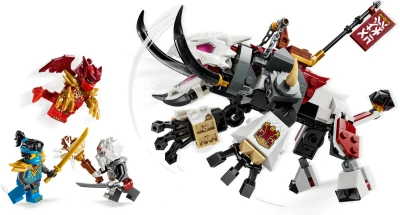 Lego NINJAGO Zilvar a dračí bestie Grimtak 71863 (stavebnice)