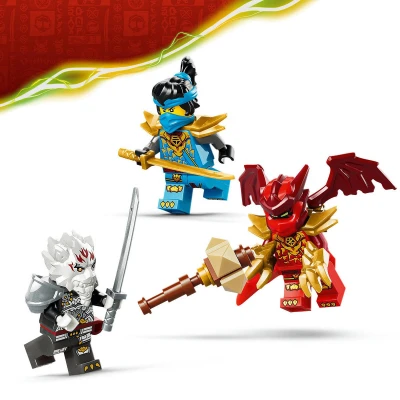 Lego NINJAGO Zilvar a dračí bestie Grimtak 71863 (stavebnice)
