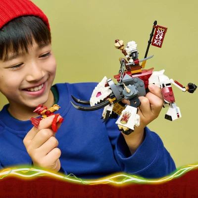 Lego NINJAGO Zilvar a dračí bestie Grimtak 71863 (stavebnice)
