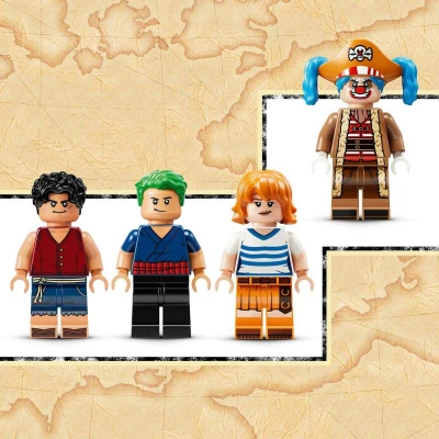 Lego ONE PIECE Klaun Buggy a cirkusový stan 75637 (stavebnice)